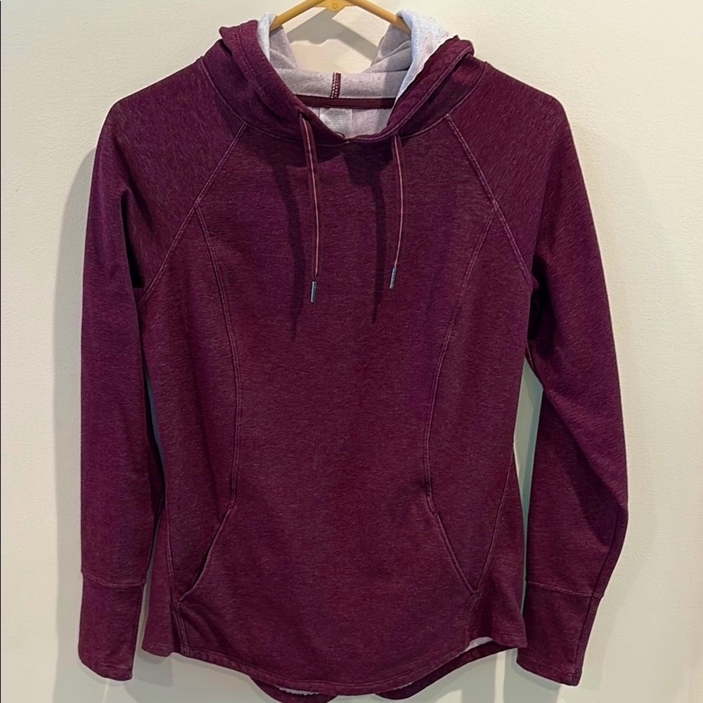 All in Motion Red Long Sleeve Hoodie Relaxed Fit